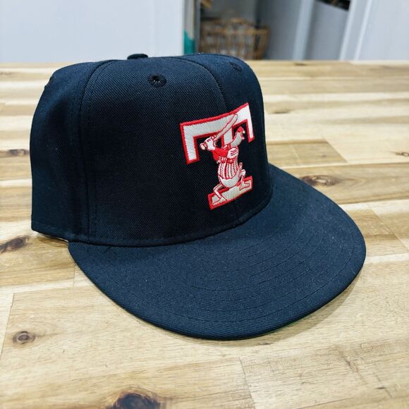 Toledo Mudhens Hat Cap Pro Model Pro-Line Fitted Vtg USA Minor League Baseball - Picture 1 of 5